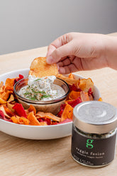 Veggie Fusion Garnish/Dip Mix REFILL  - Large Pouch (=3 jars/pouch)